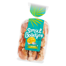 Smulbolletjes mango kokos